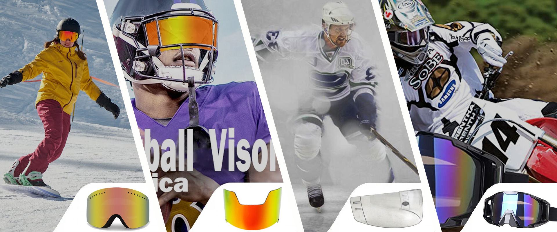 Kilang Visor Hoki Ais